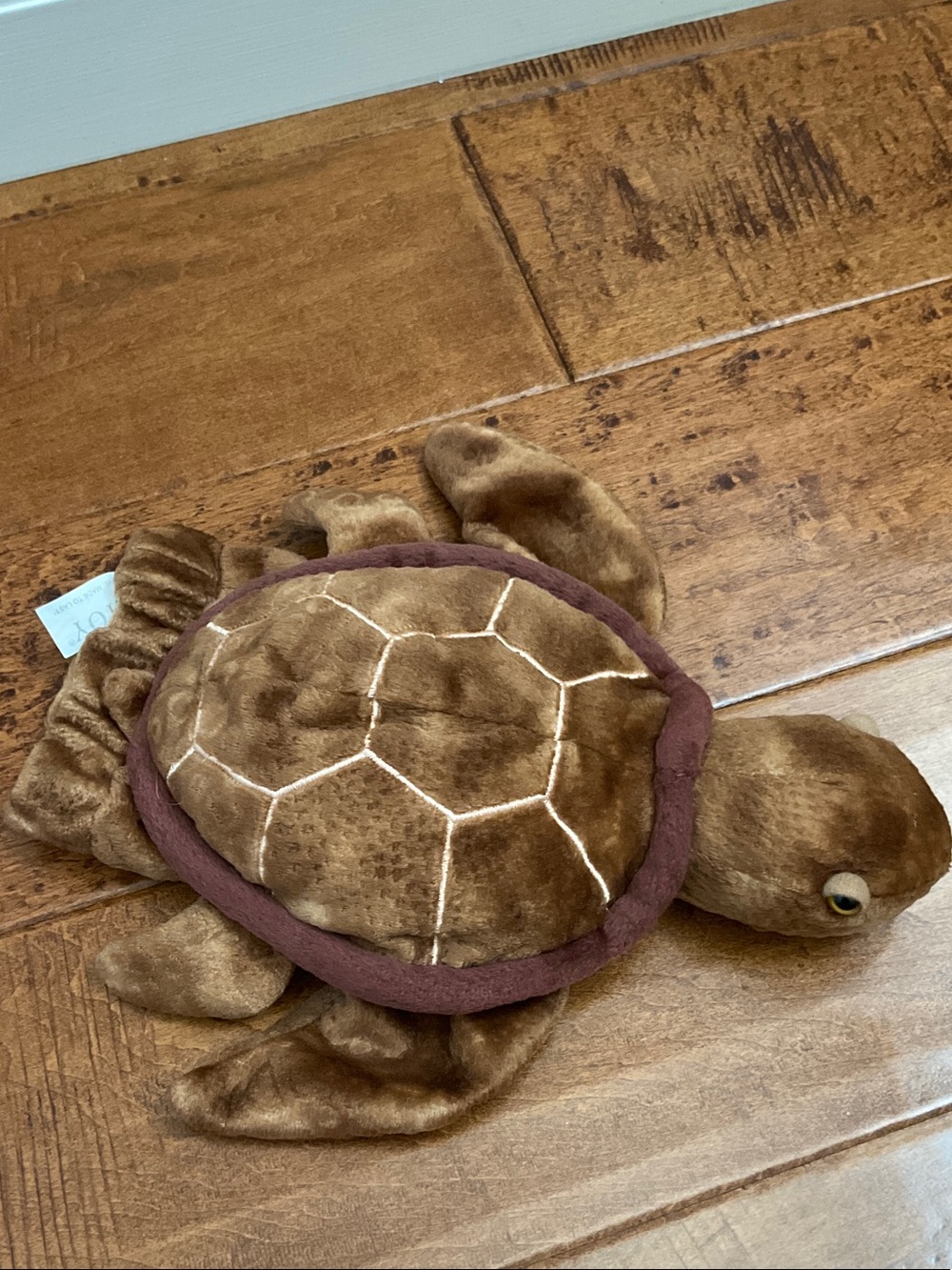 Plush Sea Turtle Hand Puppet